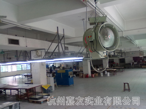 離心式加濕器車間安裝案例圖